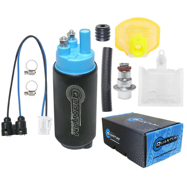 Quantum Fuel Systems OEM Replacement In-Tank EFI Fuel Pump w/ Fuel Pressure Regulator, Strainer for the Kawasaki Vulcan 99-08, Z1000 '03-06 & etc. Quantum Fuel Systems OEM Replacement In-Tank EFI Fuel Pump w/ Fuel Pressure Regulator, Strainer for the Kawasaki Vulcan 99-08, Z1000 '03-06 & etc.